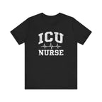 ICU Nurse | Varsity Heartbeat T-Shirt
