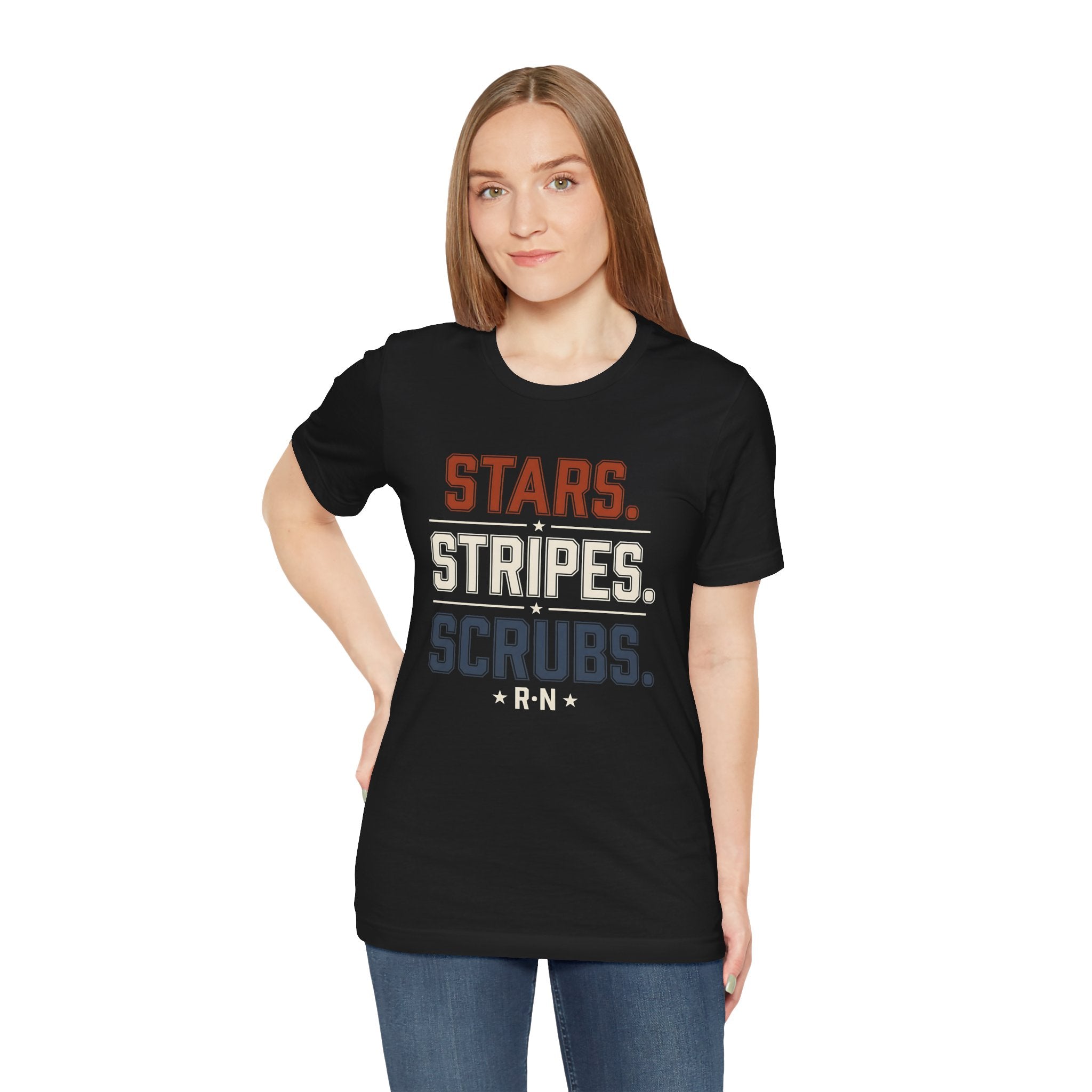 Stars. Stripes. Scrubs. Tee