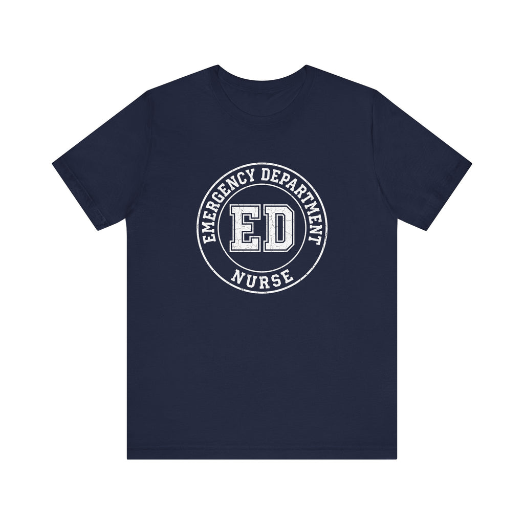 Emergency Department Nurse | Varsity Badge T-Shirt