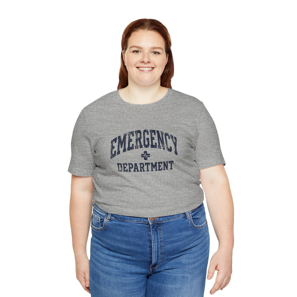 Emergency Department | Varsity Arc Nurse T-Shirt