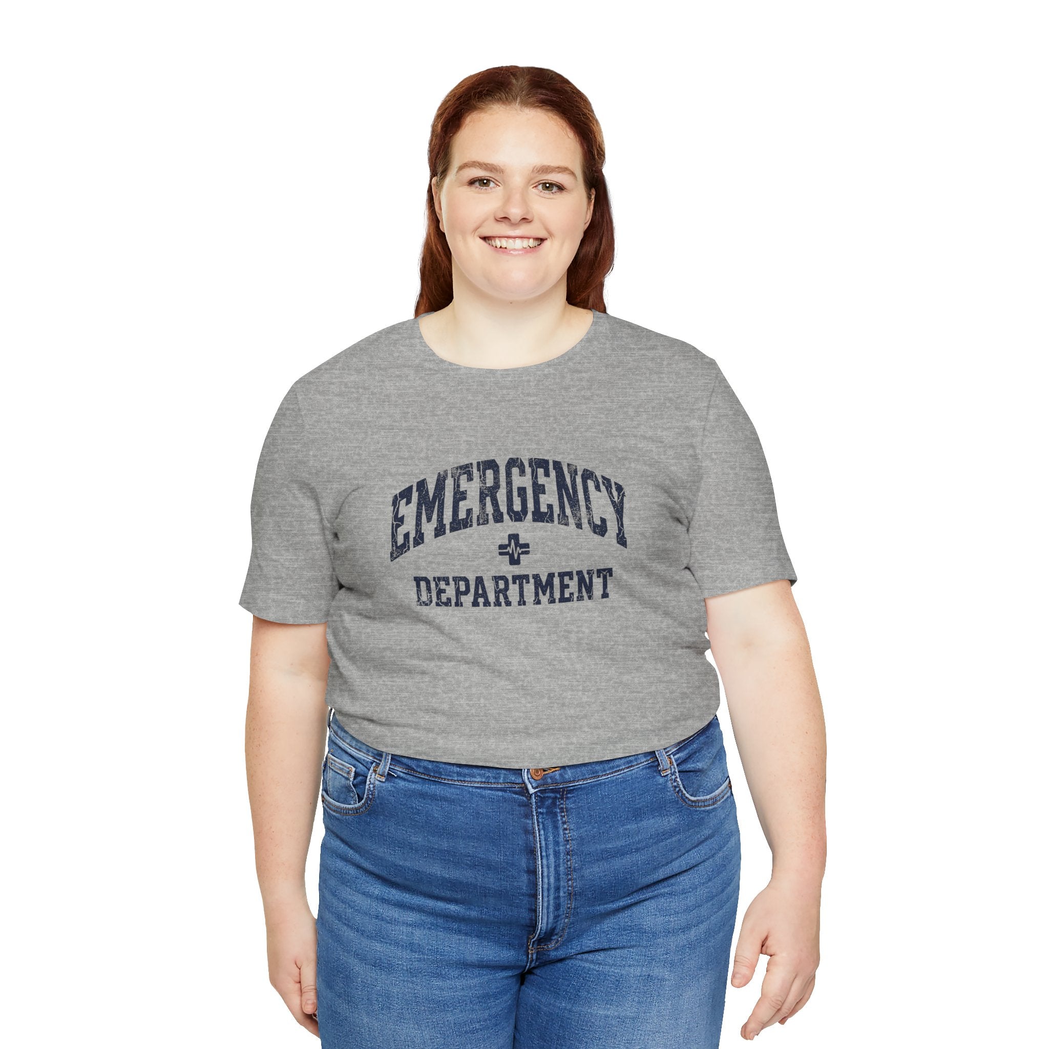 Emergency Department | Varsity Arc Nurse T-Shirt