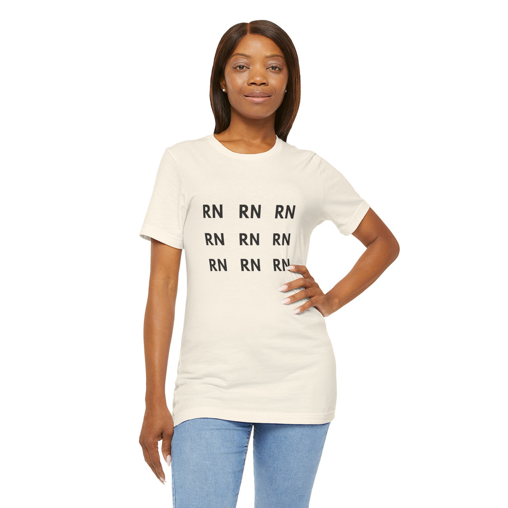 RN Minimalist Pattern Tee
