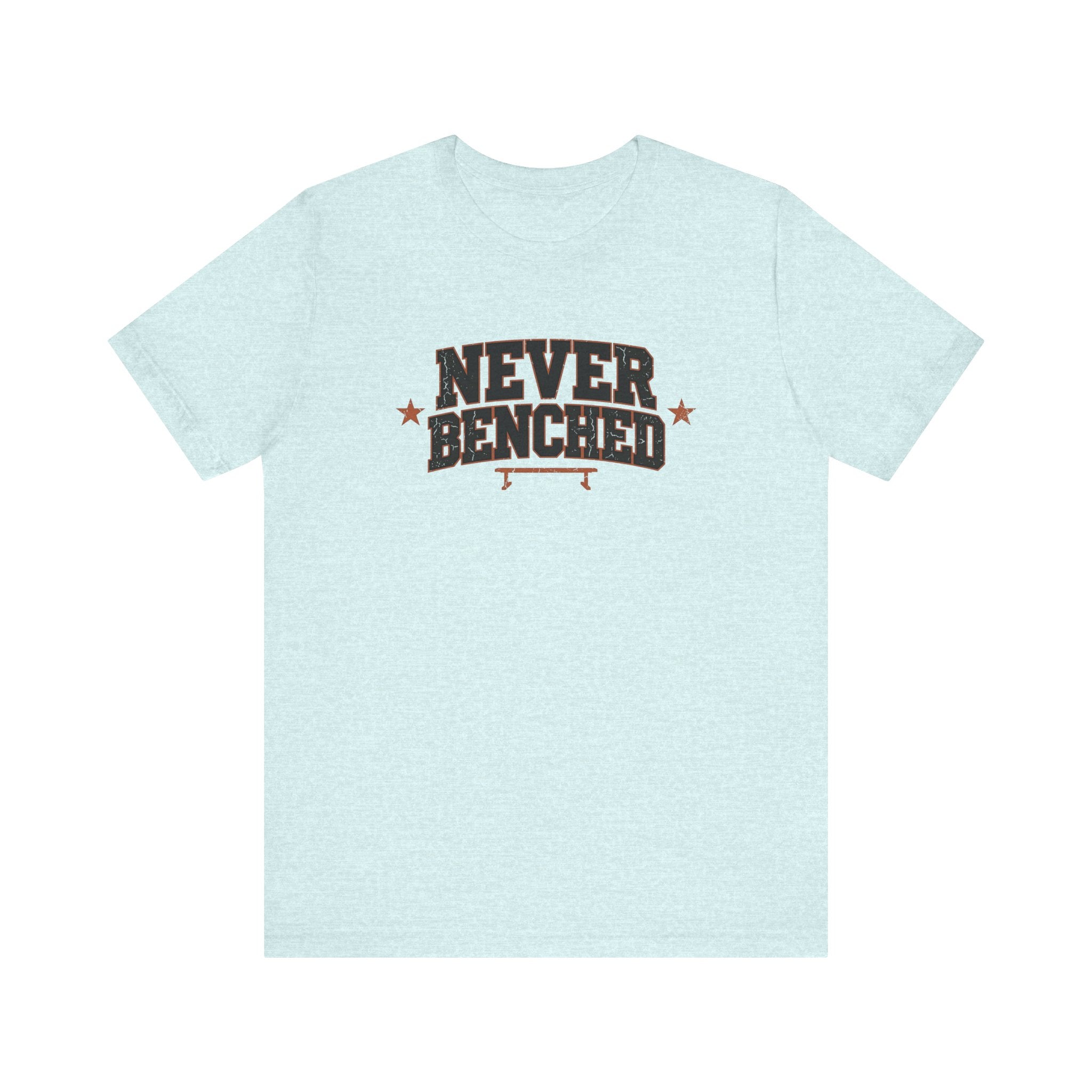 Never Benched | Varsity Nurse T-Shirt