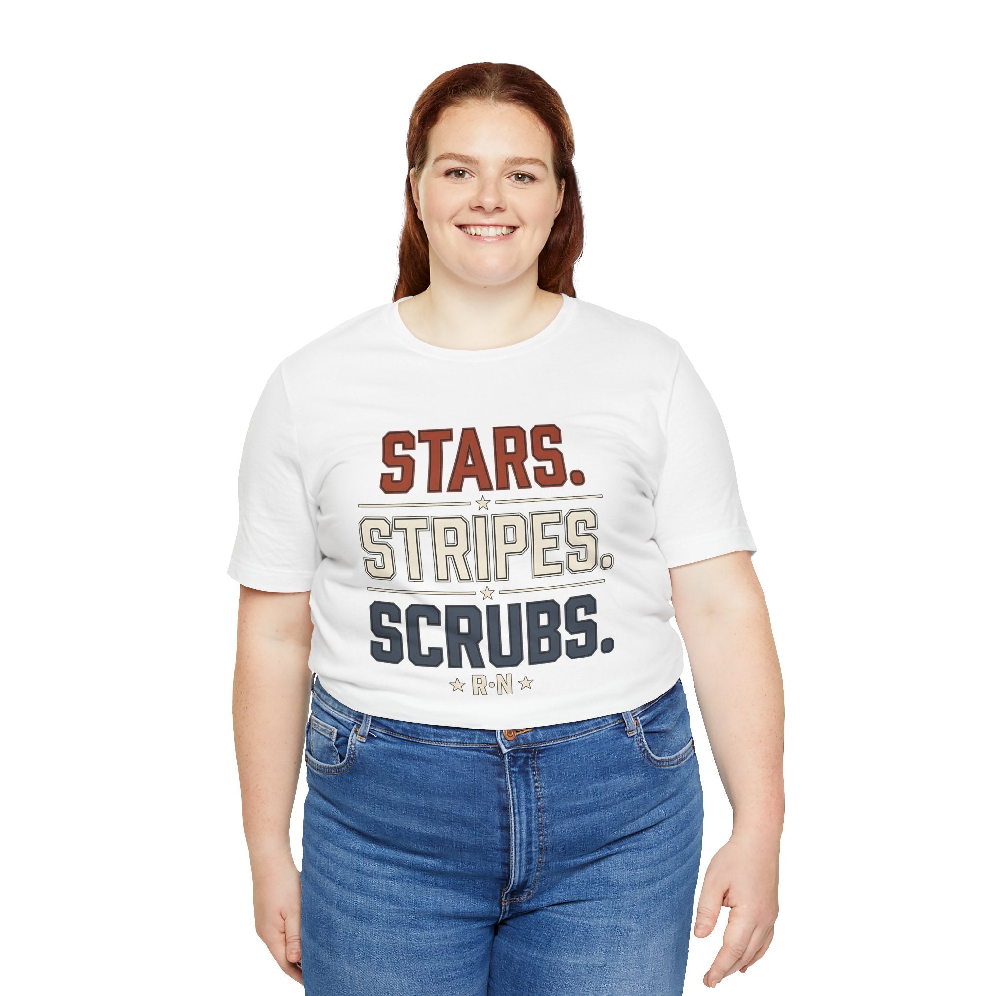 Stars. Stripes. Scrubs. Tee