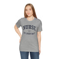 Nurse Est. Every Shift | Vintage Varsity Nurse T-Shirt