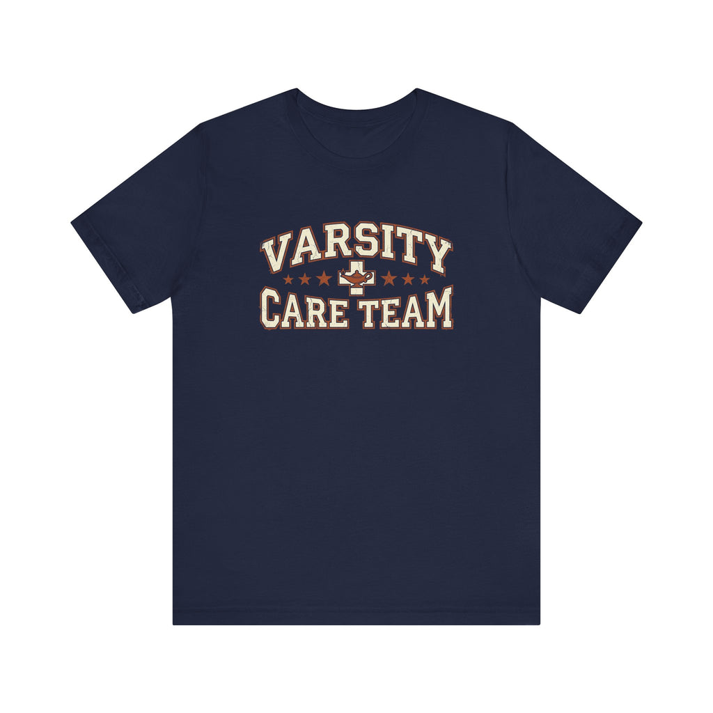 Varsity Care Team | Vintage Varsity Nurse T-Shirt