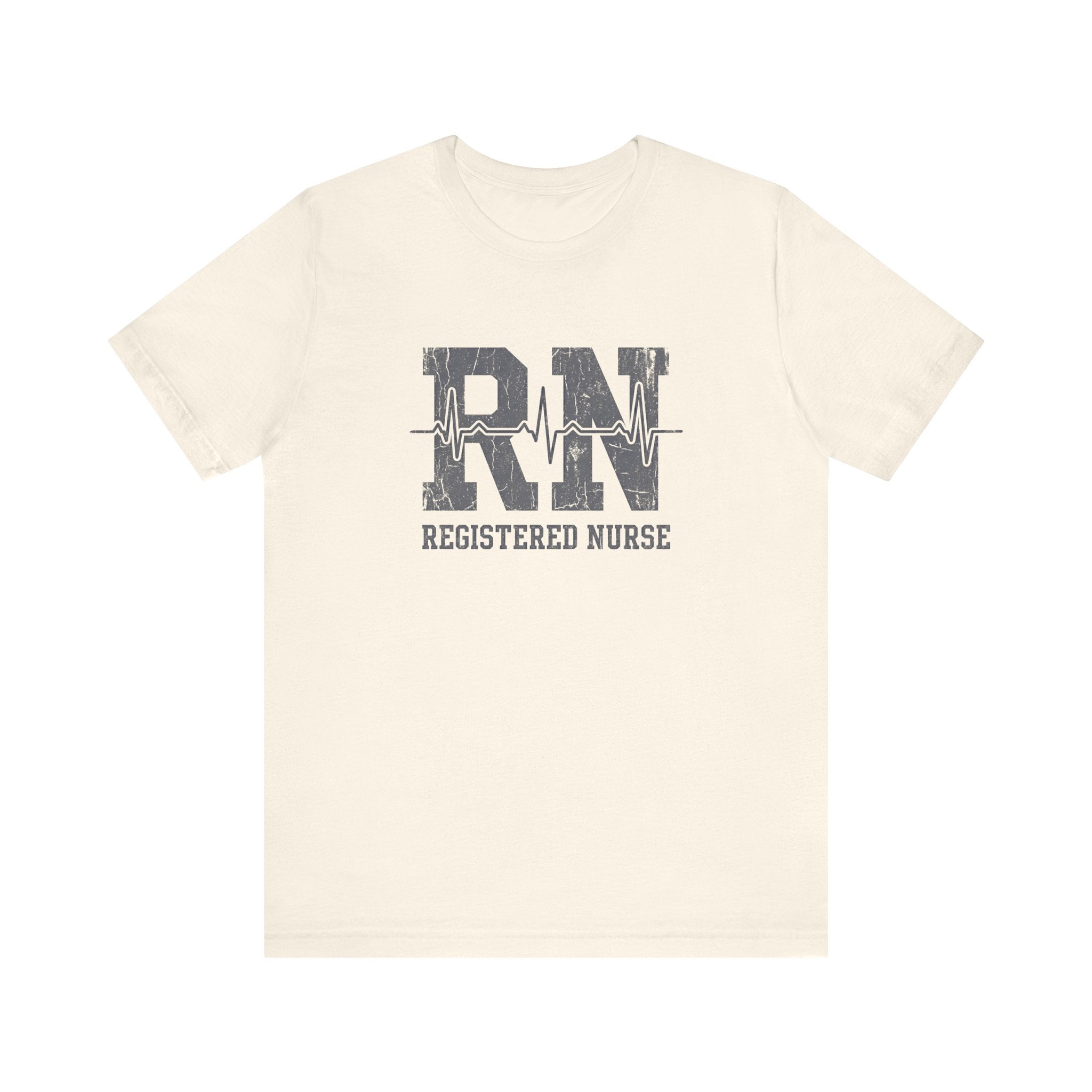 RN Registered Nurse | Varsity Heartbeat T-Shirt