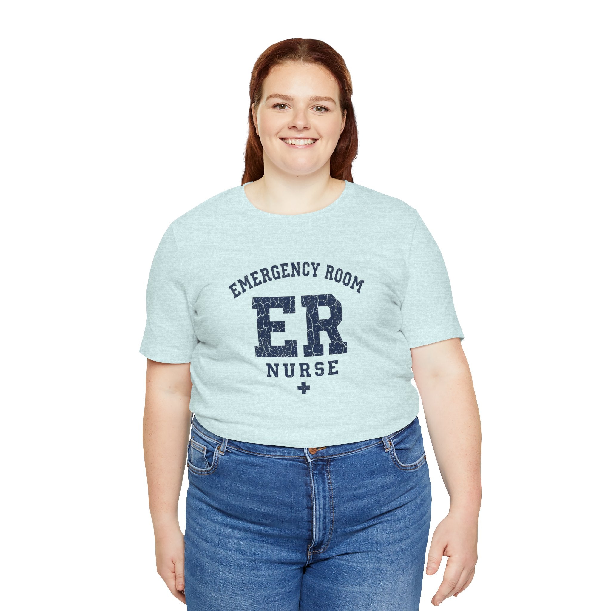 ER Emergency Room Nurse | Varsity Arc T-Shirt