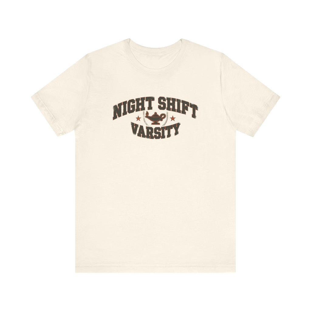 Night Shift Varsity | Vintage Varsity Nurse T-Shirt