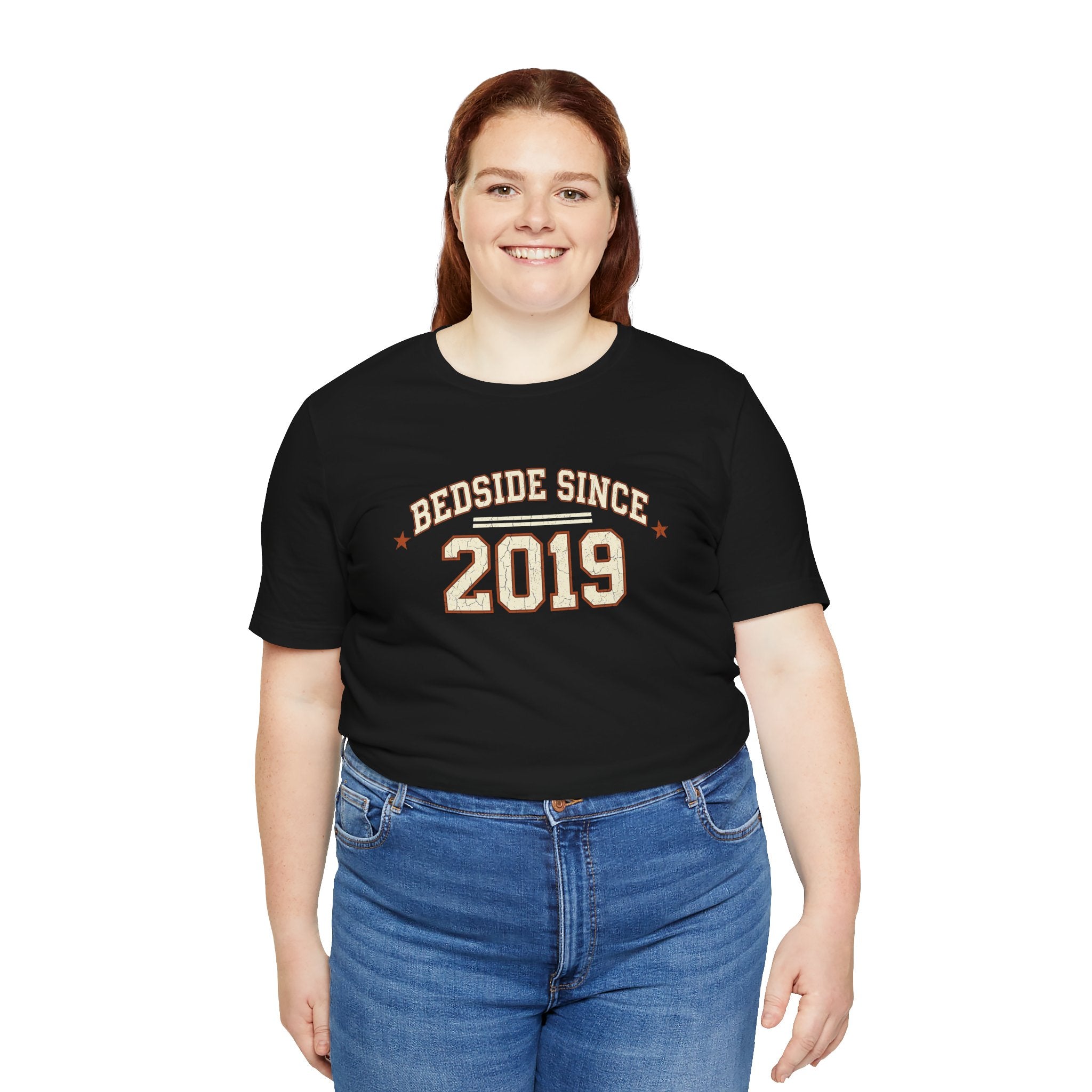 Bedside Since 2019 | Varsity Nurse T-Shirt