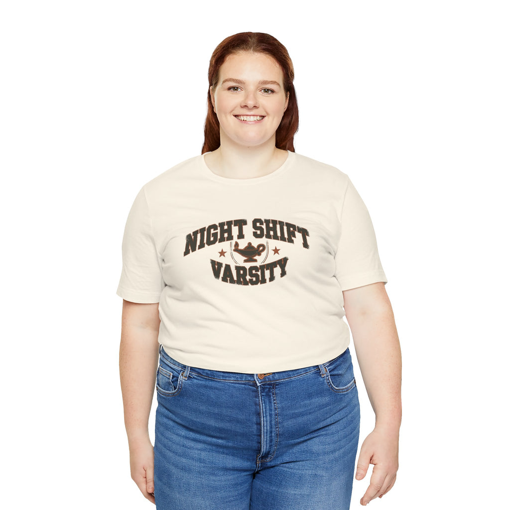 Night Shift Varsity | Vintage Varsity Nurse T-Shirt