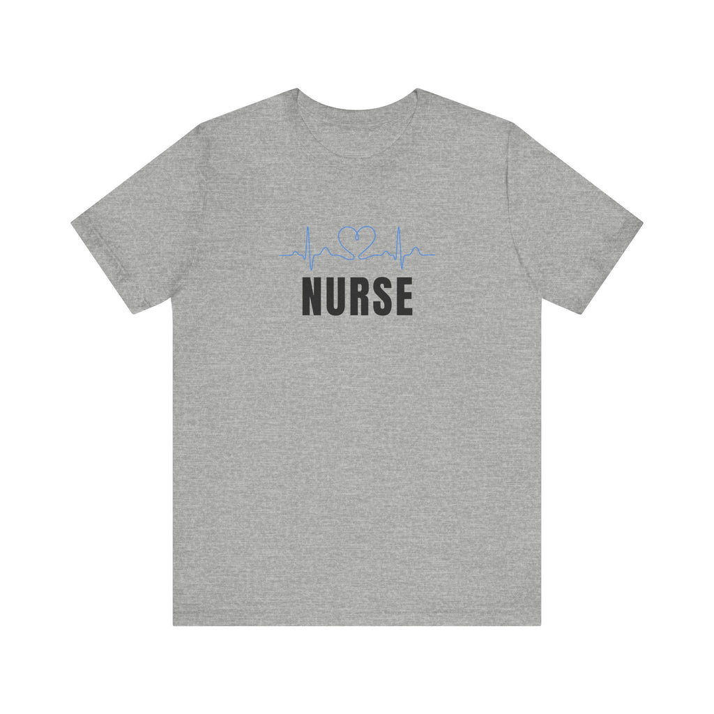 Nurse Heartbeat EKG Tee