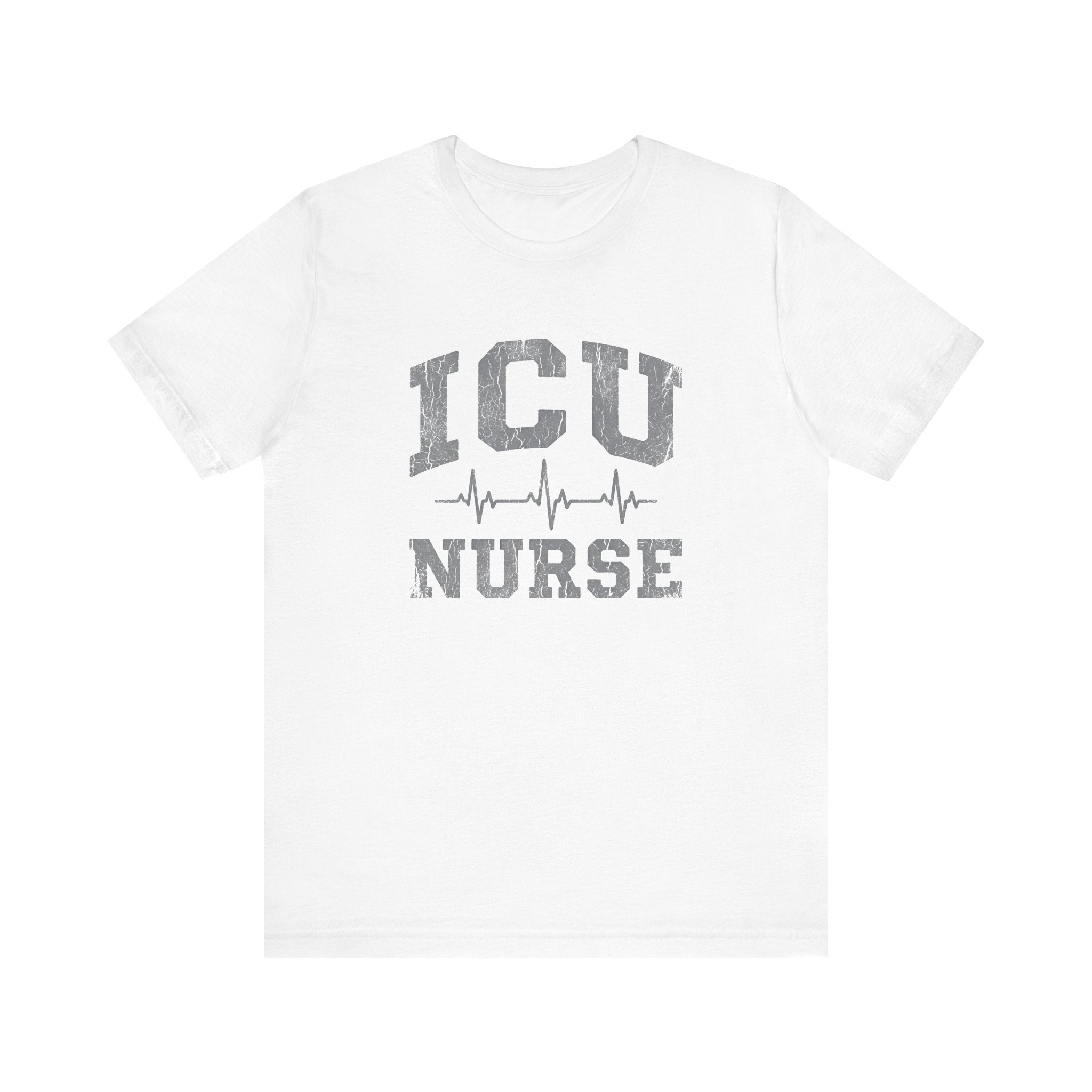 ICU Nurse | Varsity Heartbeat T-Shirt