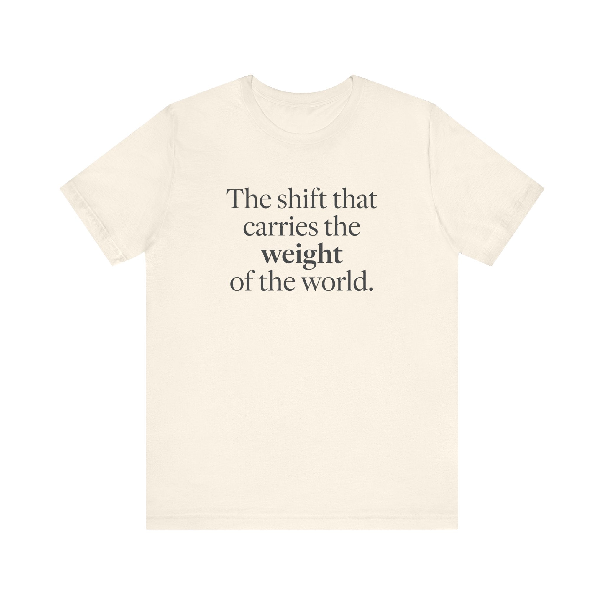 The Shift That Carries the Weight of the World