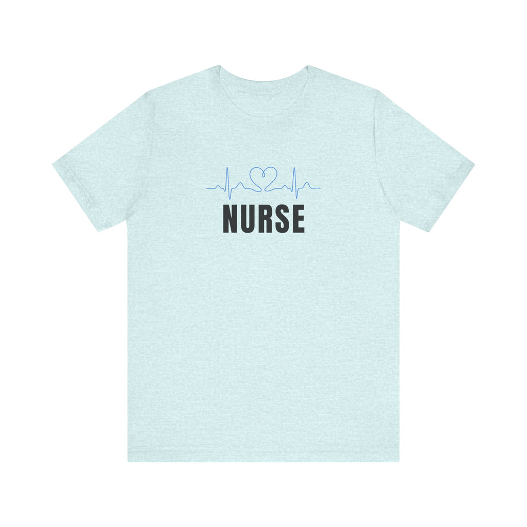 Nurse Heartbeat EKG Tee