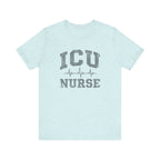 ICU Nurse | Varsity Heartbeat T-Shirt