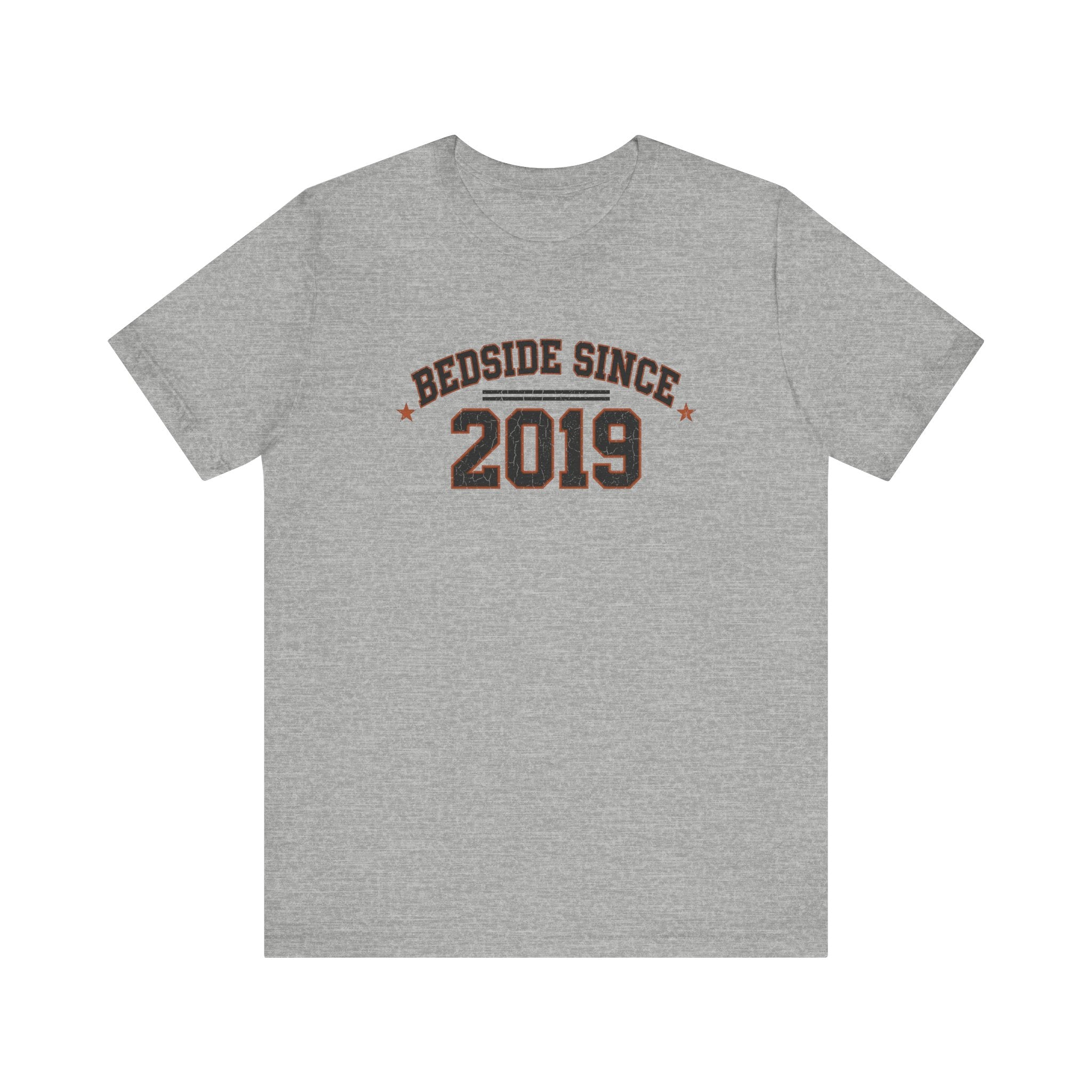 Bedside Since 2019 | Varsity Nurse T-Shirt