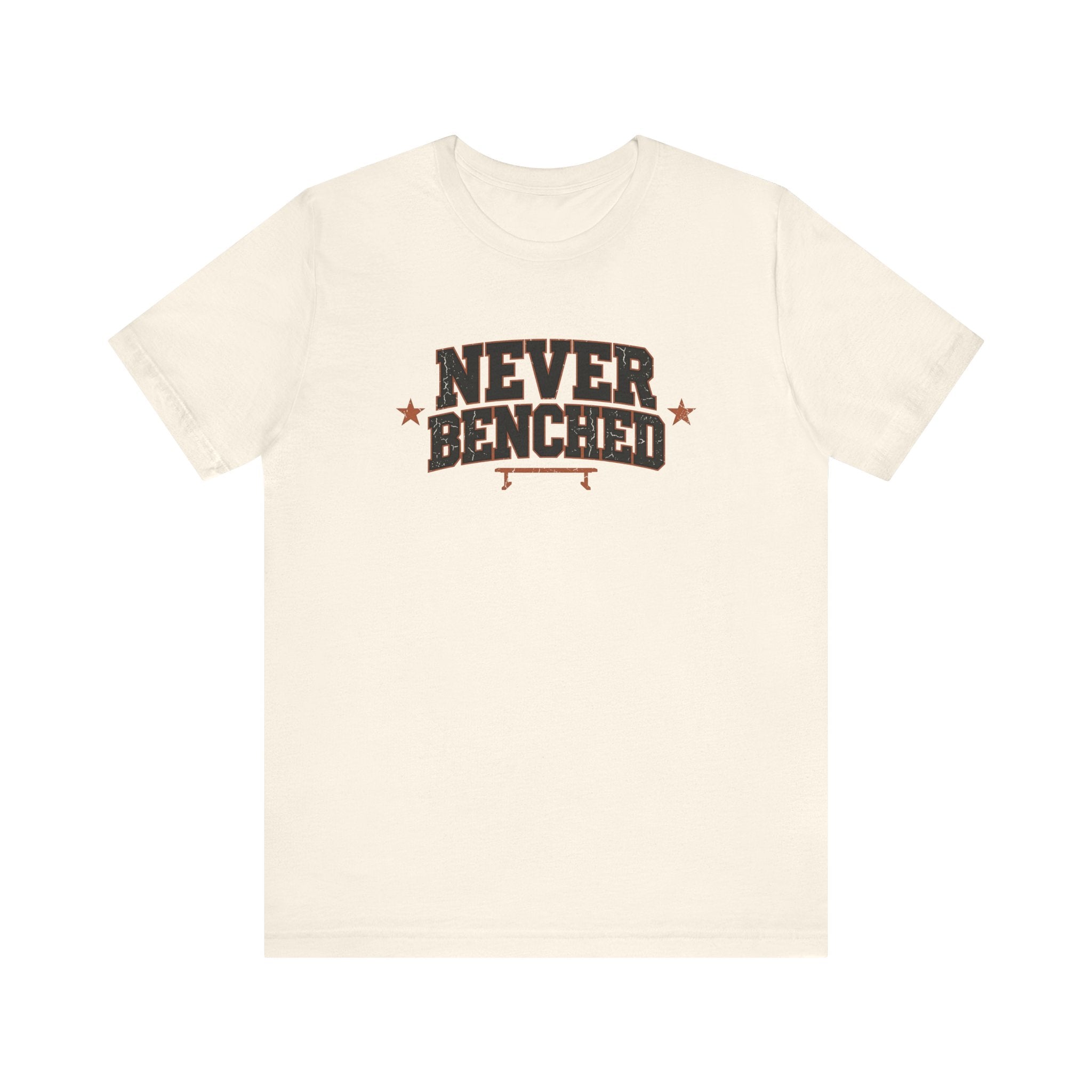 Never Benched | Varsity Nurse T-Shirt