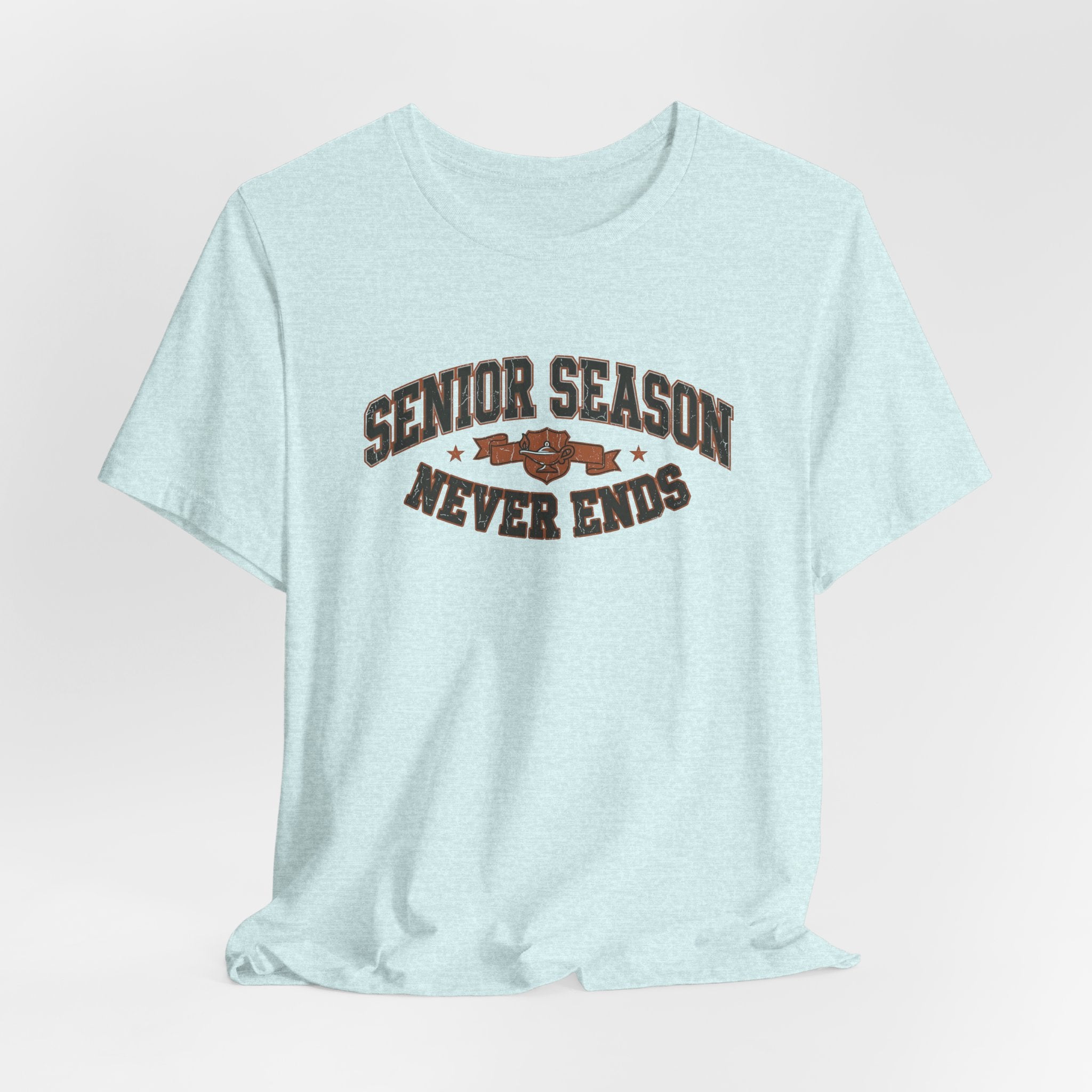 Senior Season Never Ends | Varsity Nurse T-Shirt