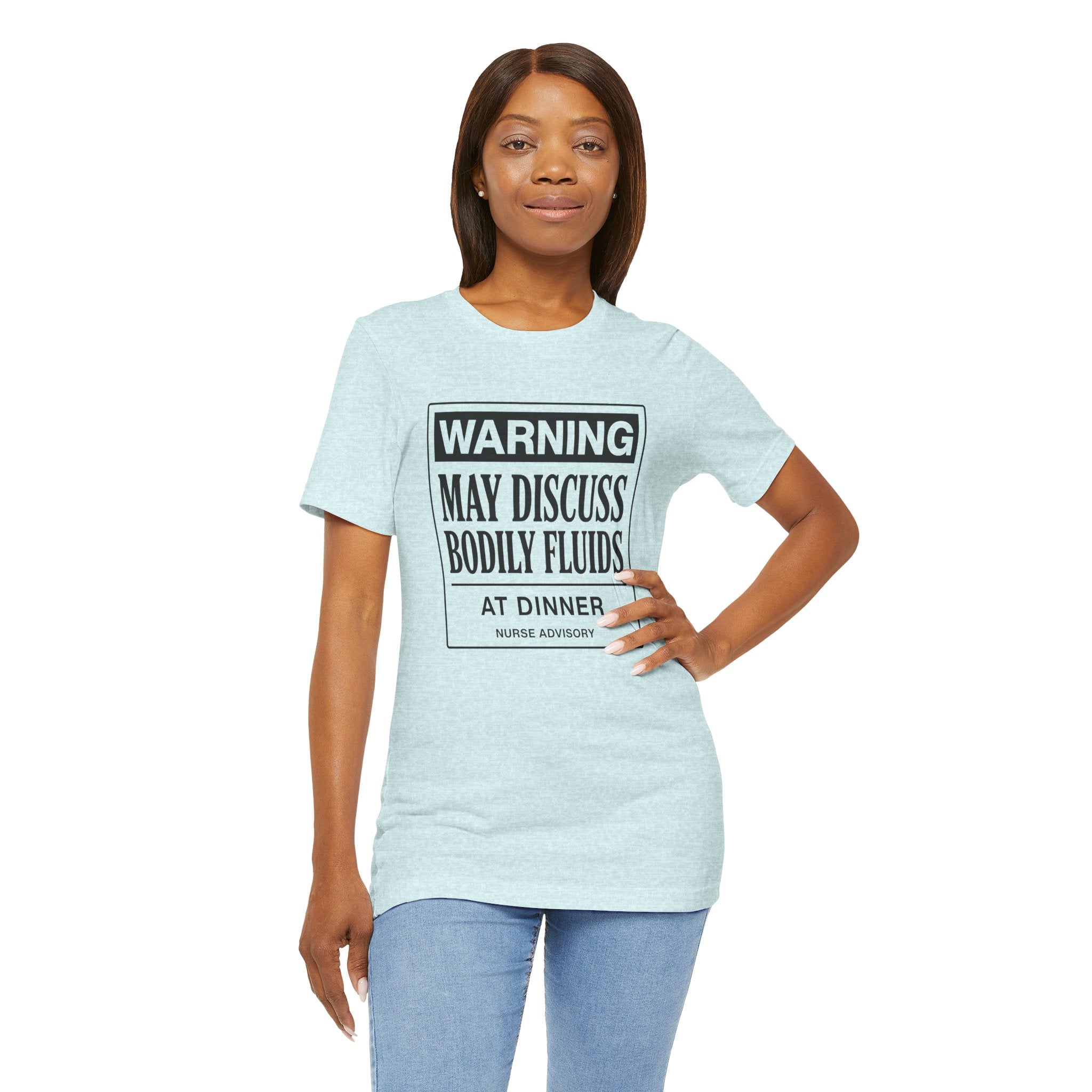 Bodily Fluids Warning Tee