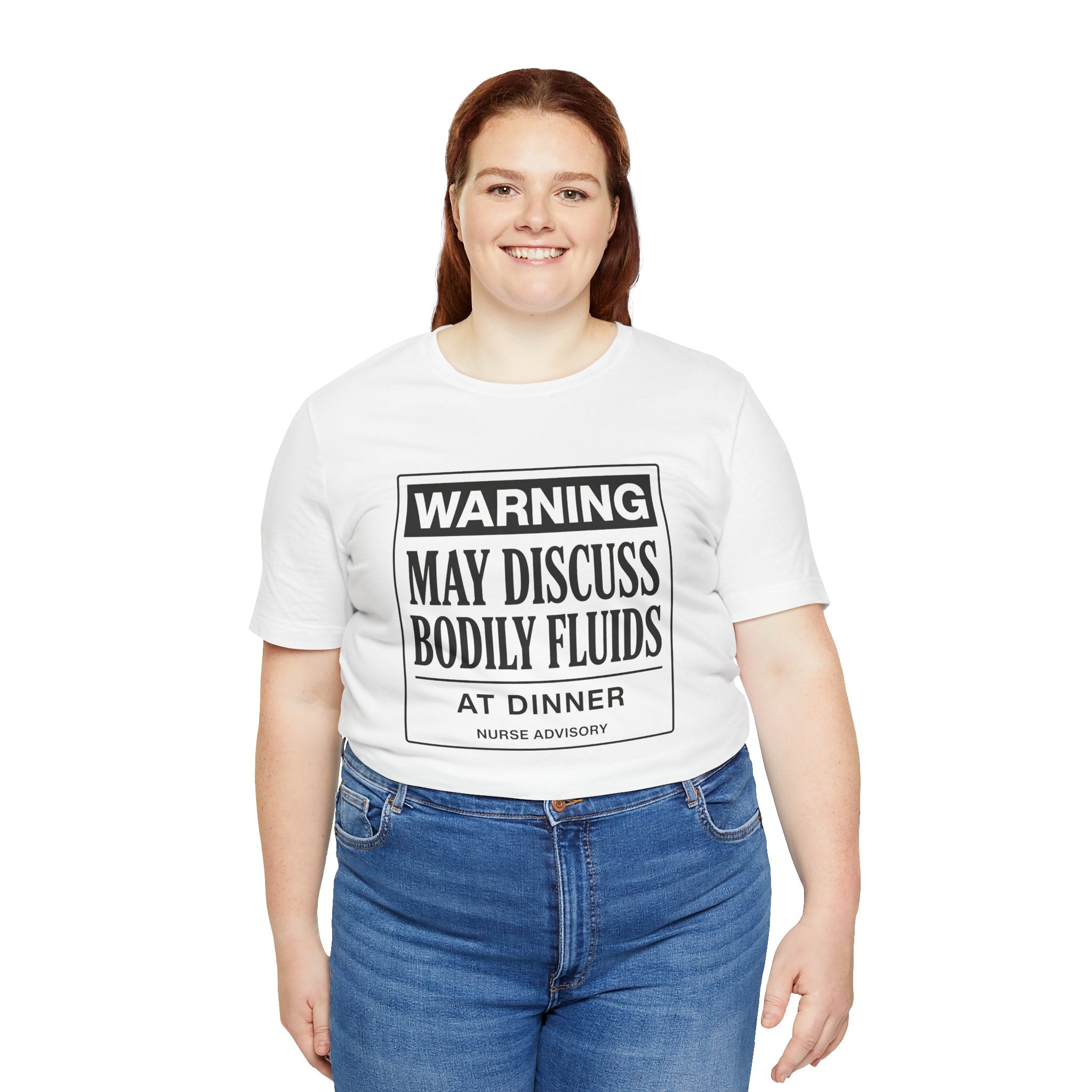 Bodily Fluids Warning Tee