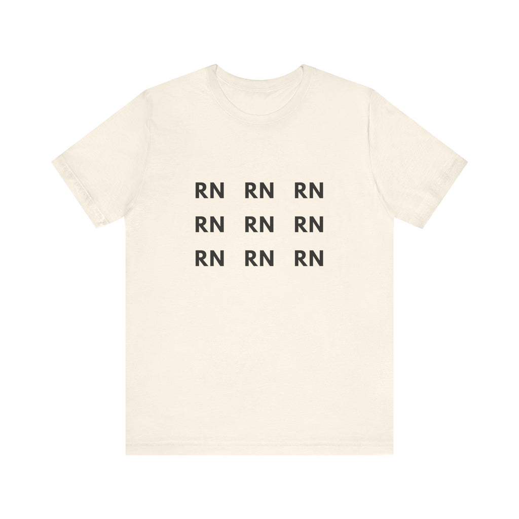 RN Minimalist Pattern Tee