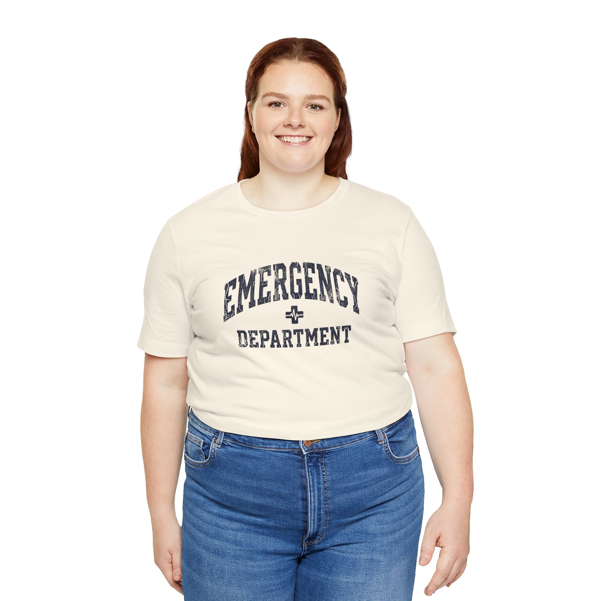 Emergency Department | Varsity Arc Nurse T-Shirt