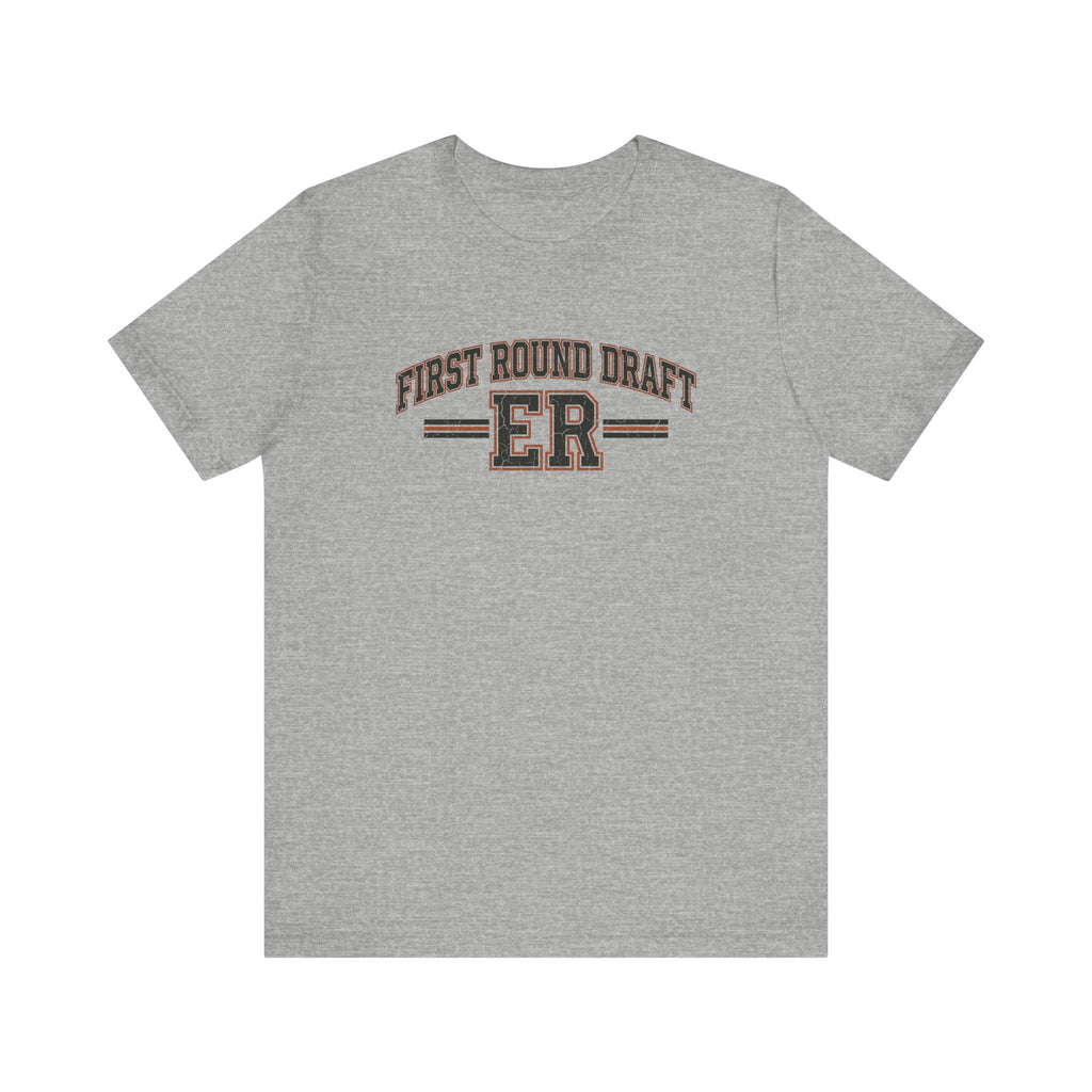 First Round Draft: ER | Varsity Nurse T-Shirt