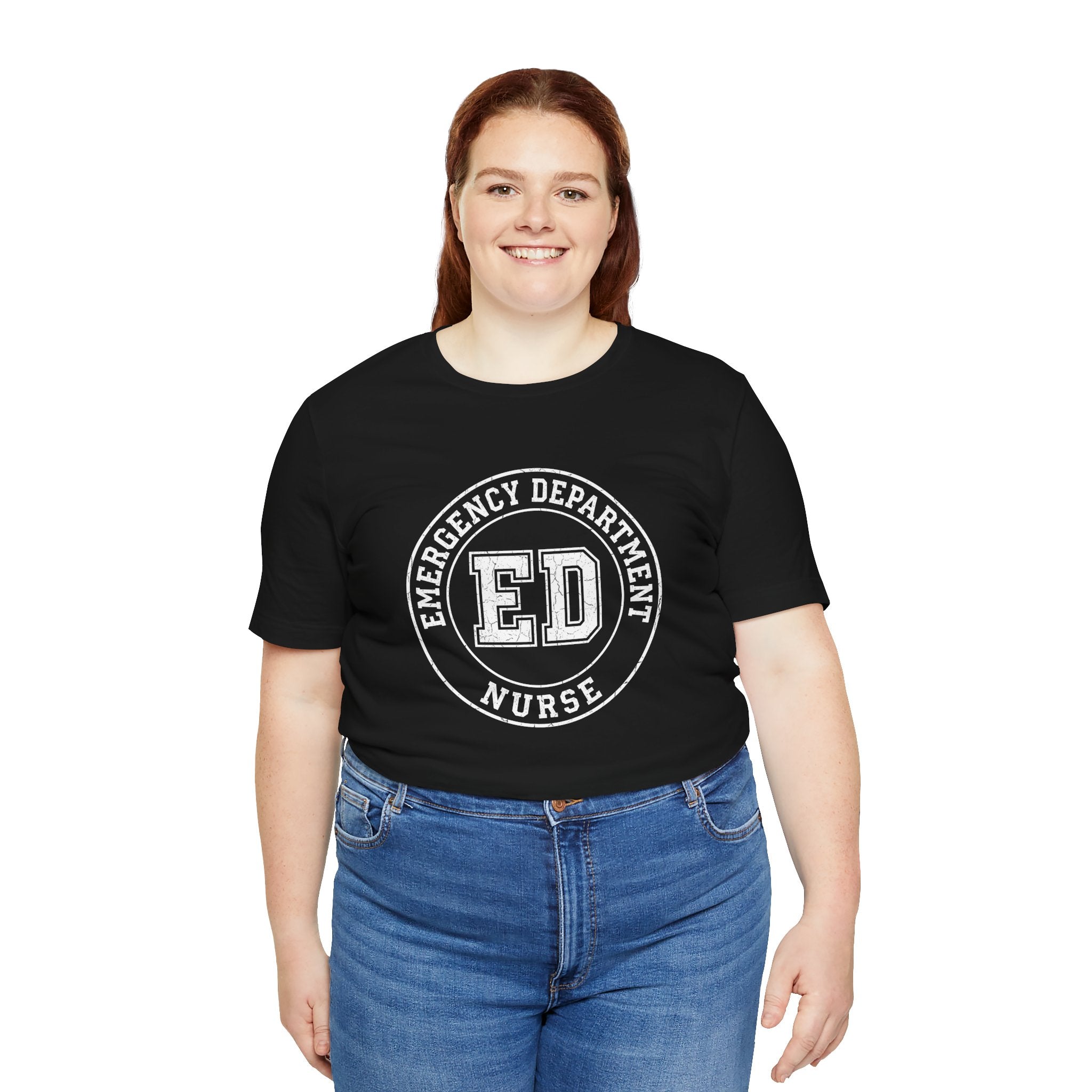 Emergency Department Nurse | Varsity Badge T-Shirt