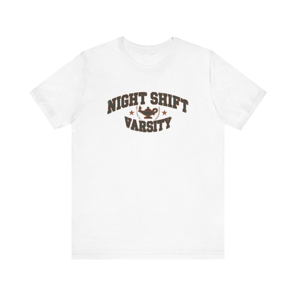 Night Shift Varsity | Vintage Varsity Nurse T-Shirt