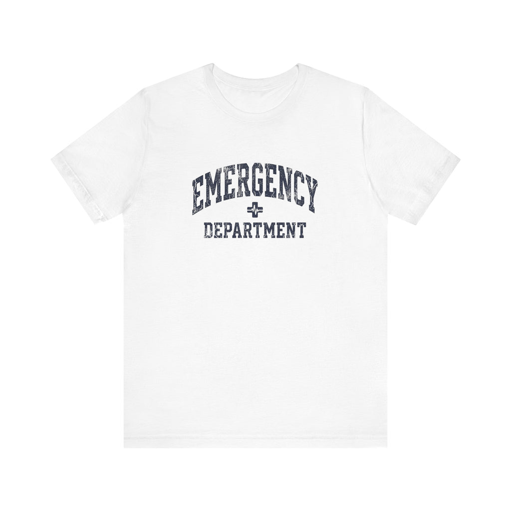 Emergency Department | Varsity Arc Nurse T-Shirt