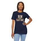 RN Since Day One | Varsity Nurse T-Shirt