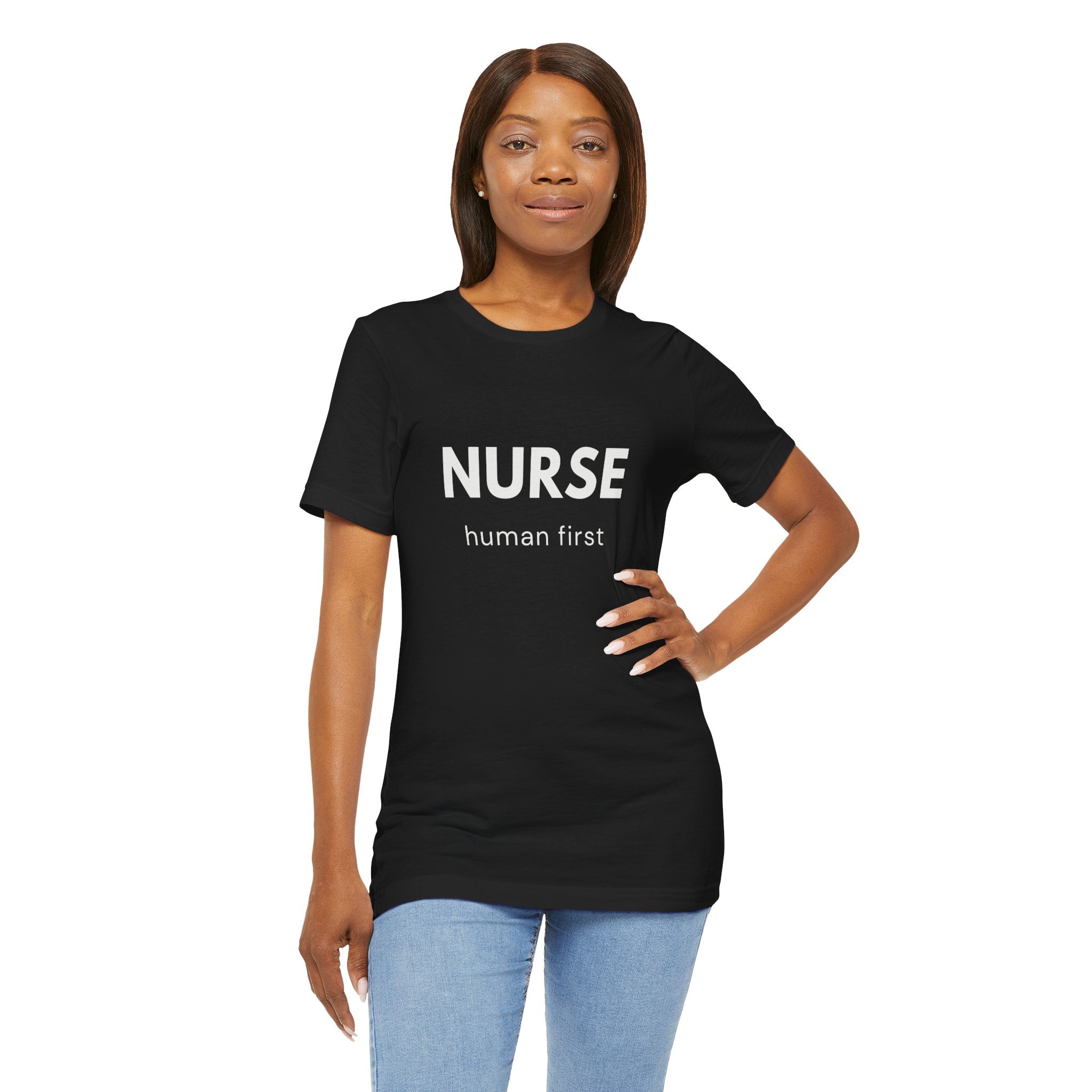 Nurse Human First Tee