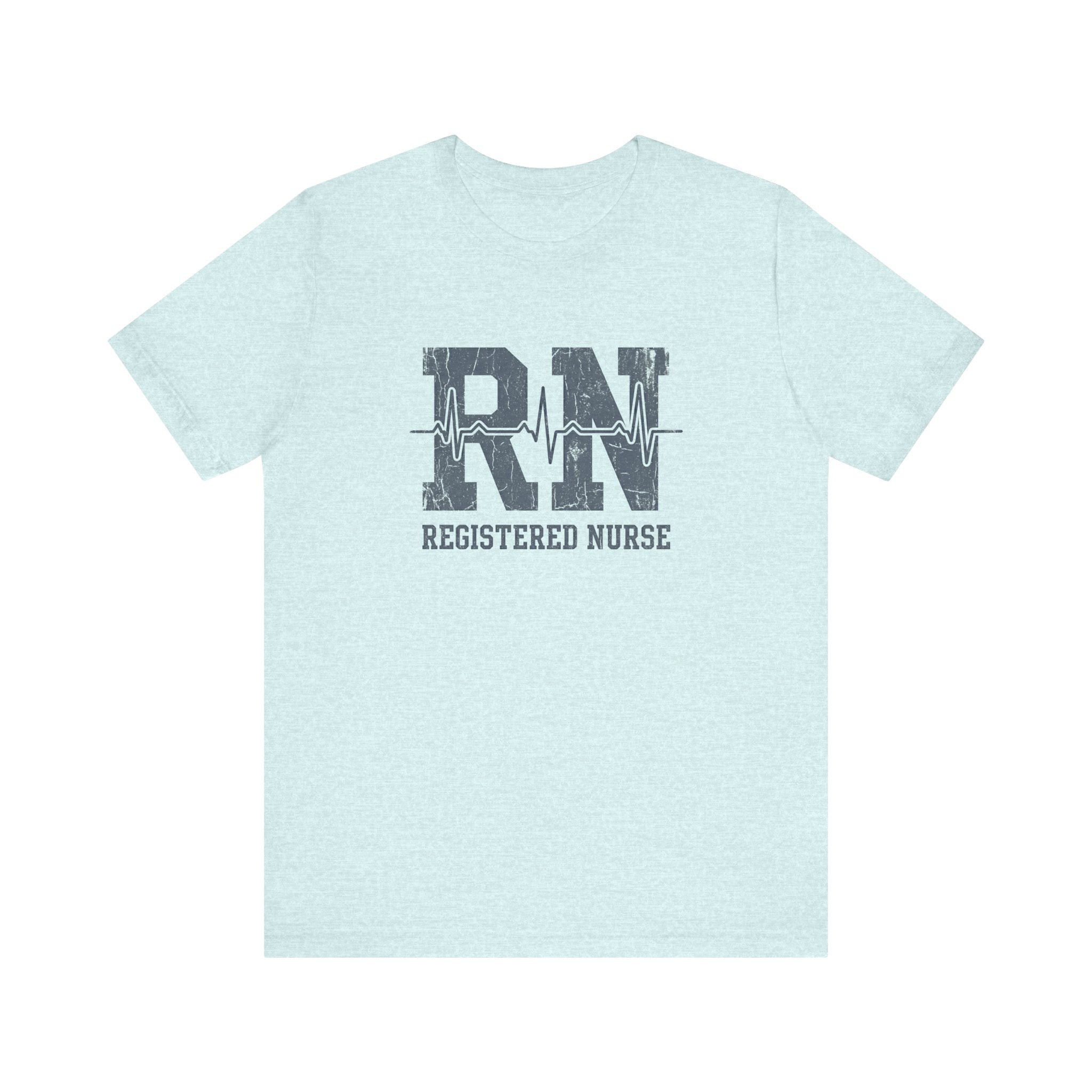 RN Registered Nurse | Varsity Heartbeat T-Shirt