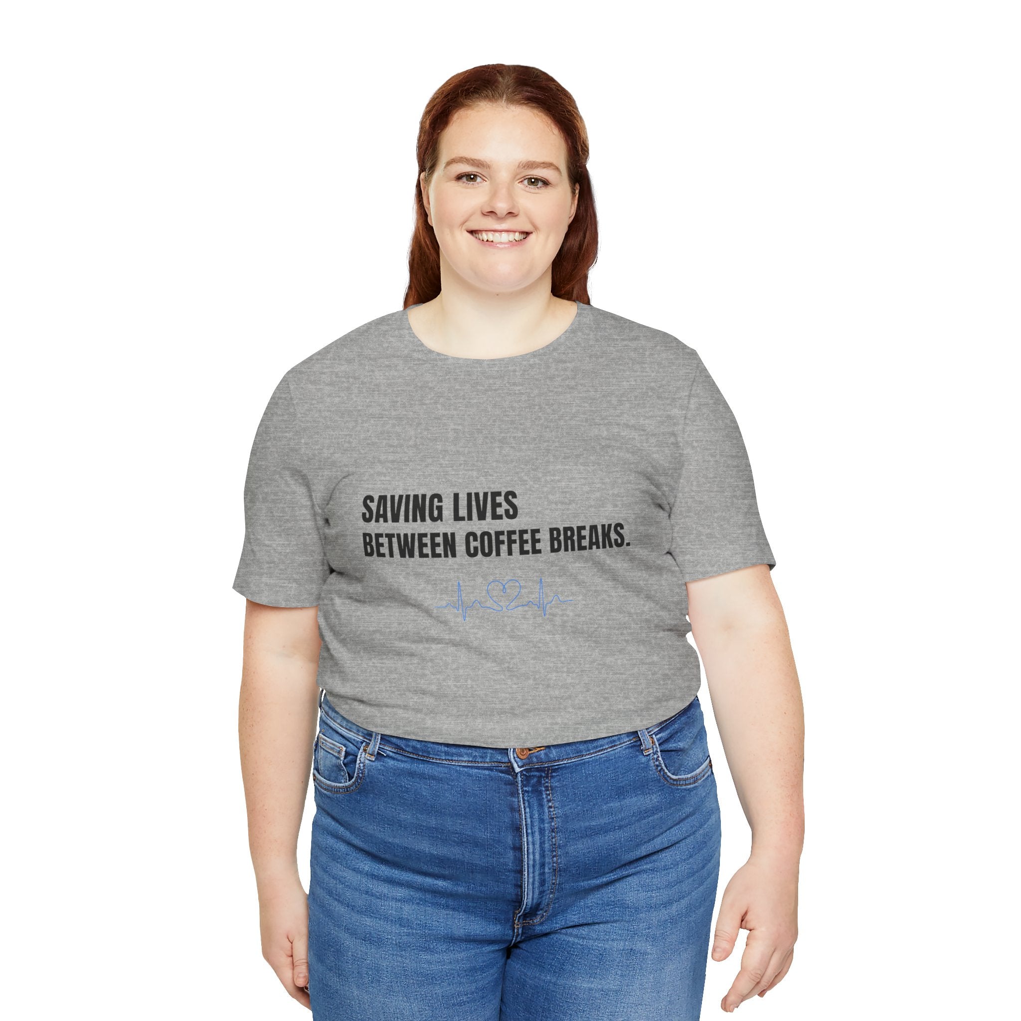 Saving Lives Between Coffees Tee