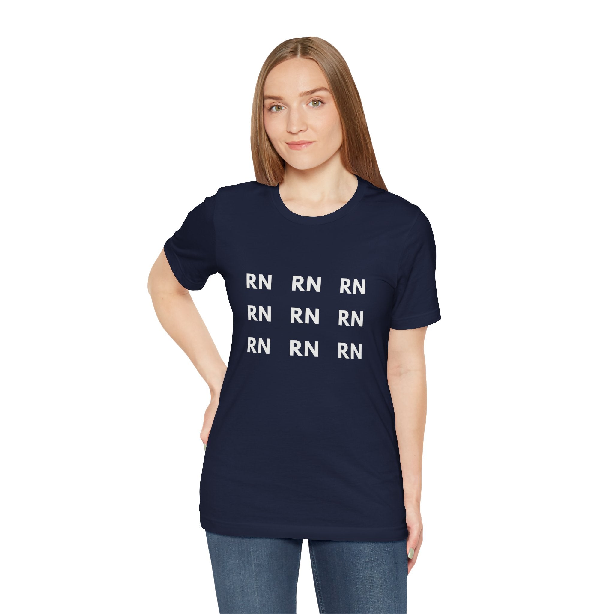 RN Minimalist Pattern Tee