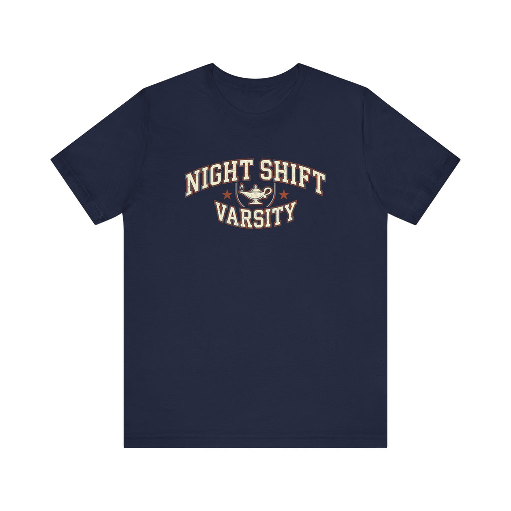 Night Shift Varsity | Vintage Varsity Nurse T-Shirt