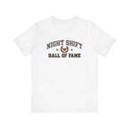 Night Shift Hall of Fame | Varsity Nurse T-Shirt
