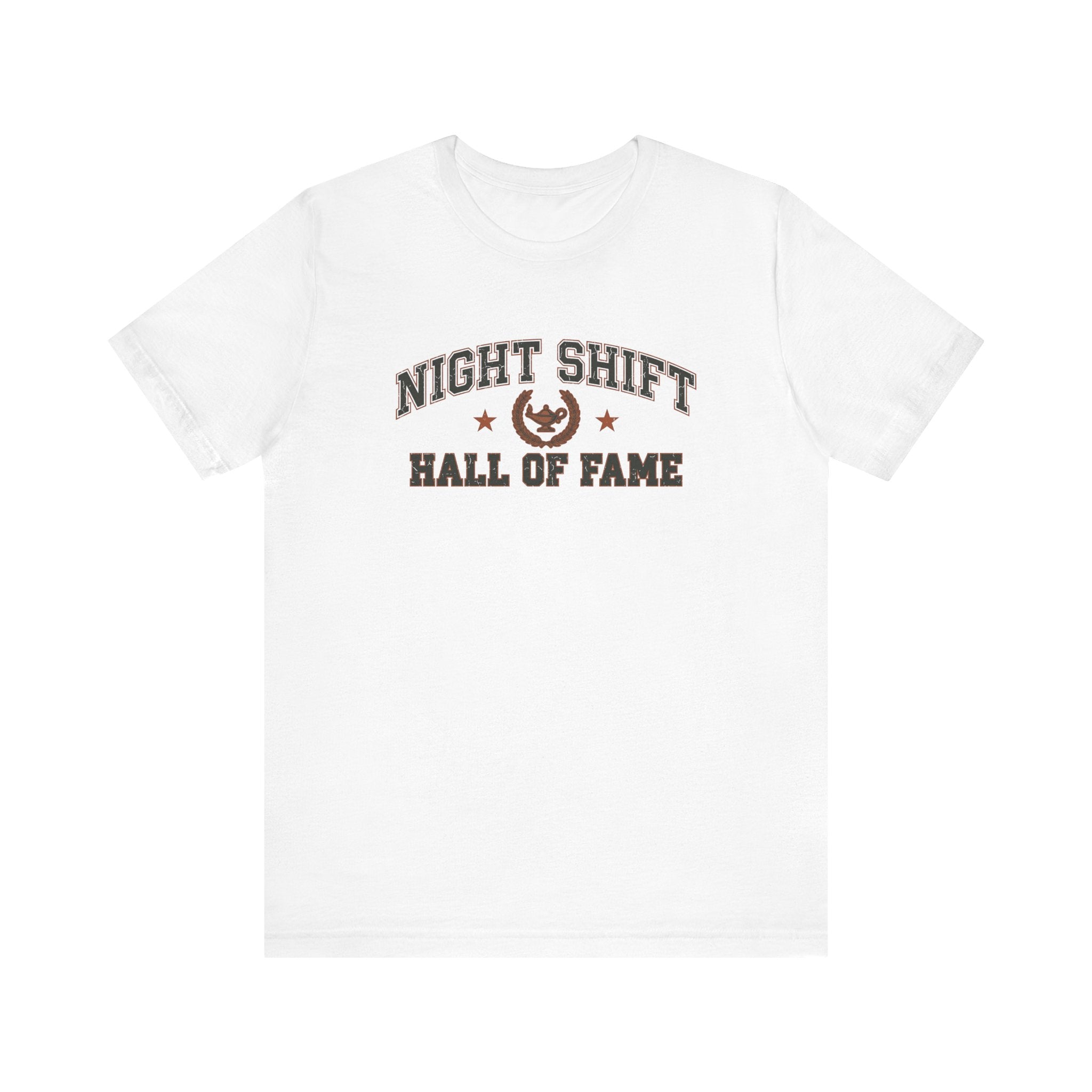Night Shift Hall of Fame | Varsity Nurse T-Shirt
