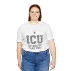 ICU Intensive Care Unit | Varsity Block Nurse T-Shirt