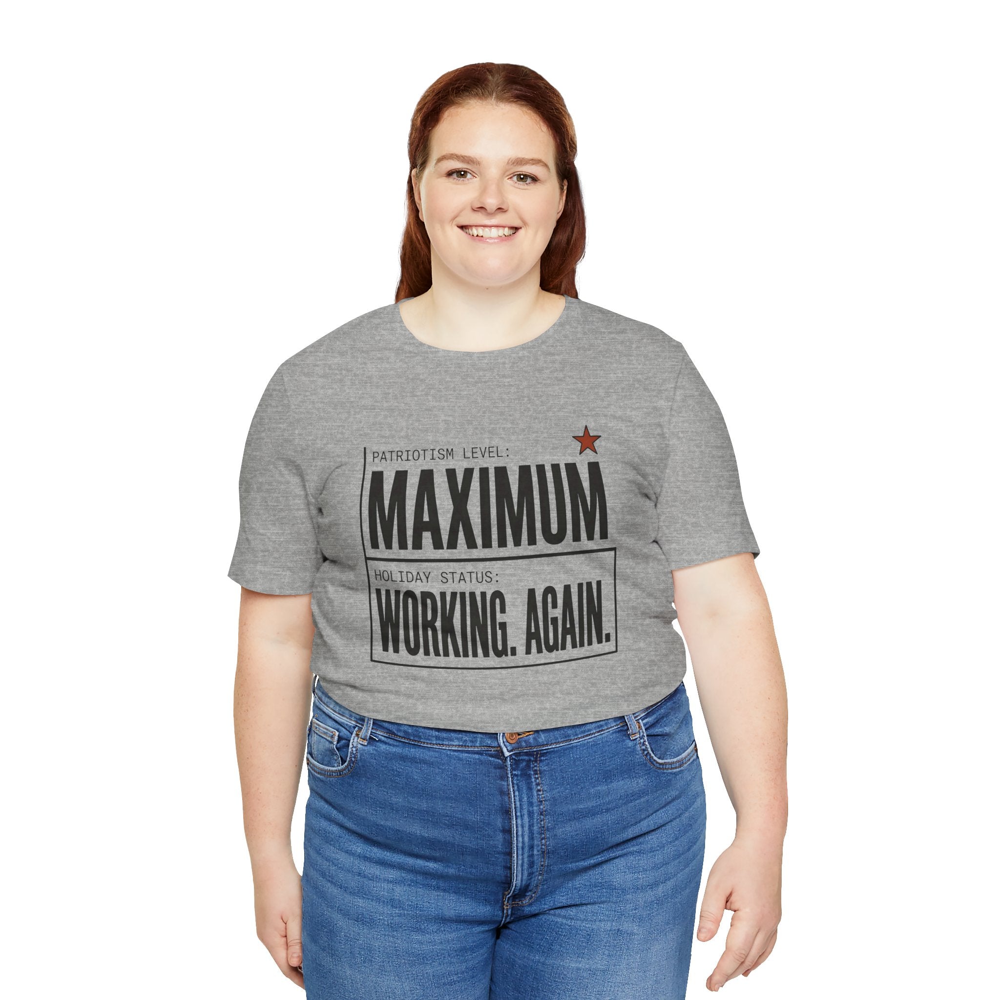 Patriotism Level: Maximum Tee