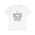 ICU Intensive Care Unit | Varsity Block Nurse T-Shirt
