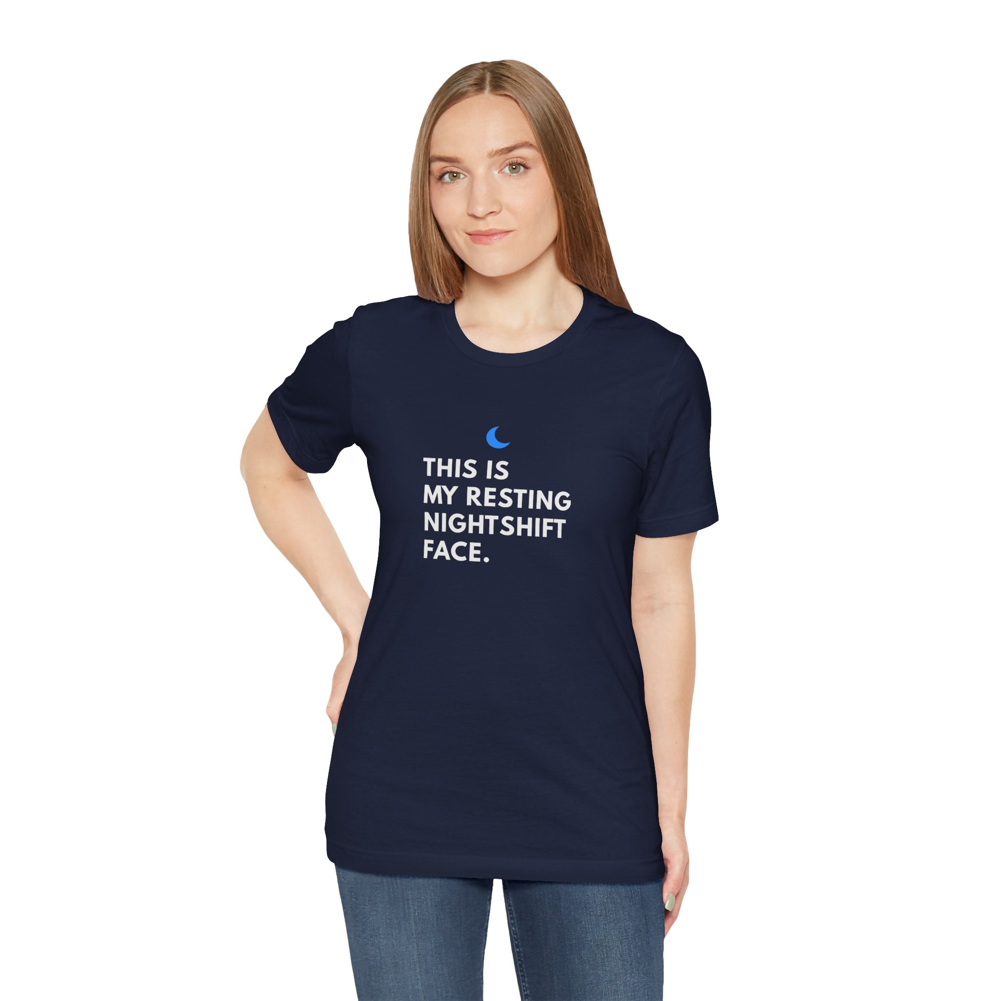 Resting Nightshift Face Tee