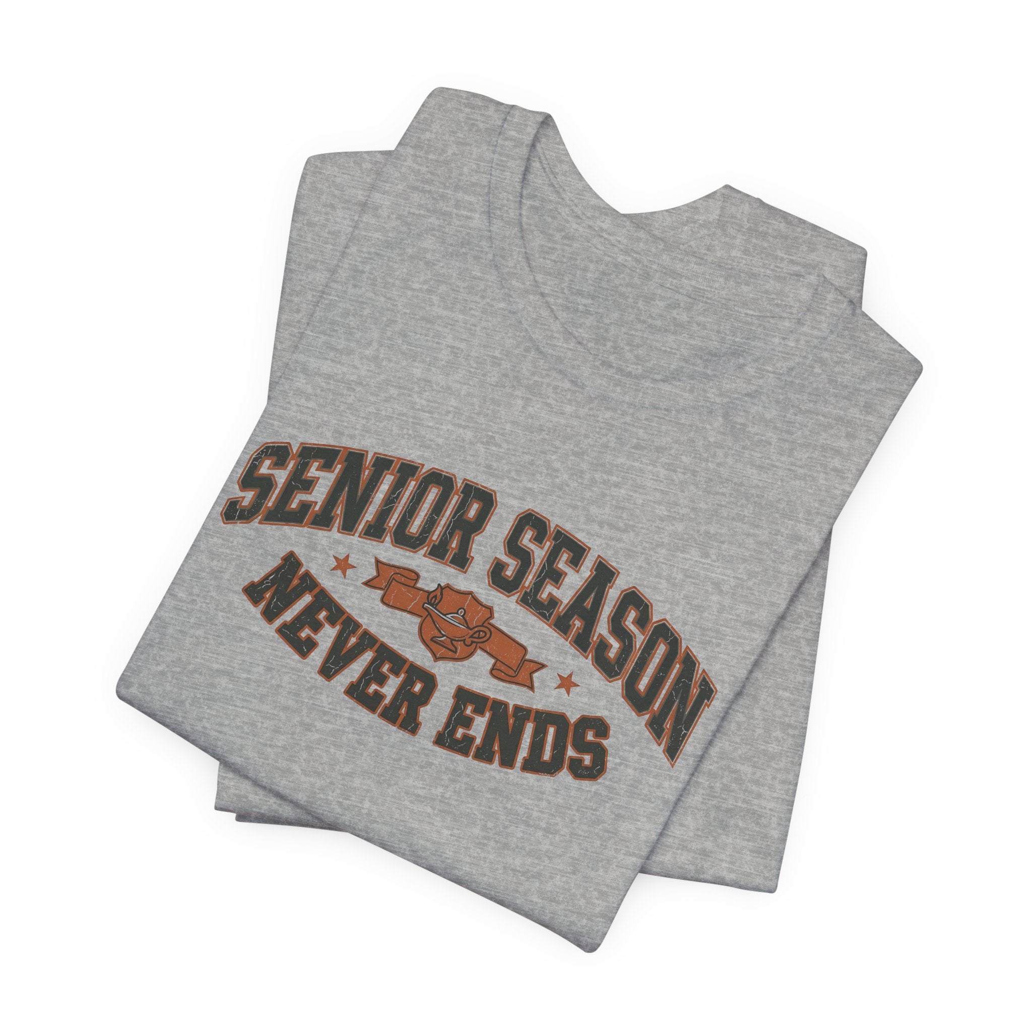Senior Season Never Ends | Varsity Nurse T-Shirt