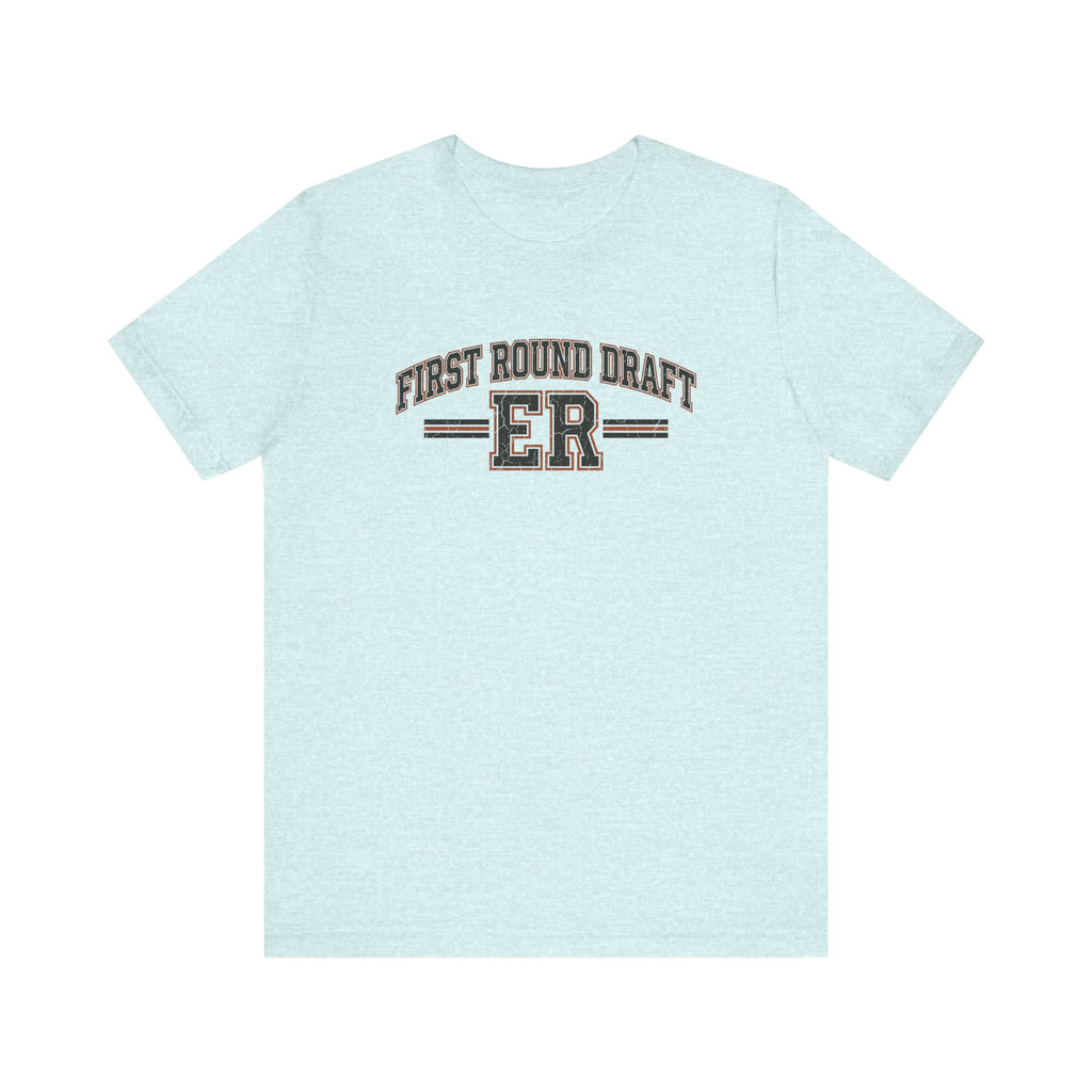 First Round Draft: ER | Varsity Nurse T-Shirt