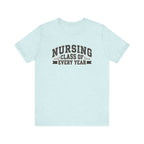 Nursing Class of Every Year | Vintage Varsity Nurse T-Shirt