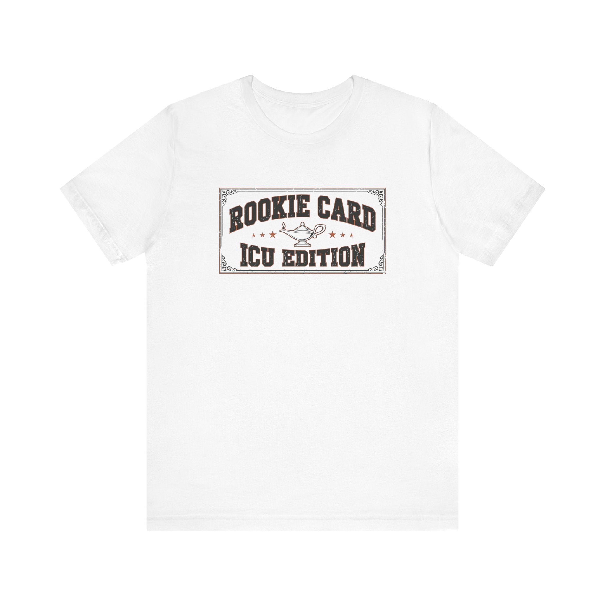Rookie Card: ICU Edition | Varsity Nurse T-Shirt