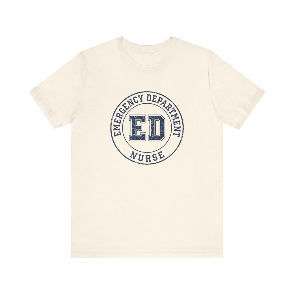 Emergency Department Nurse | Varsity Badge T-Shirt