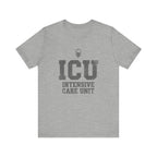 ICU Intensive Care Unit | Varsity Block Nurse T-Shirt