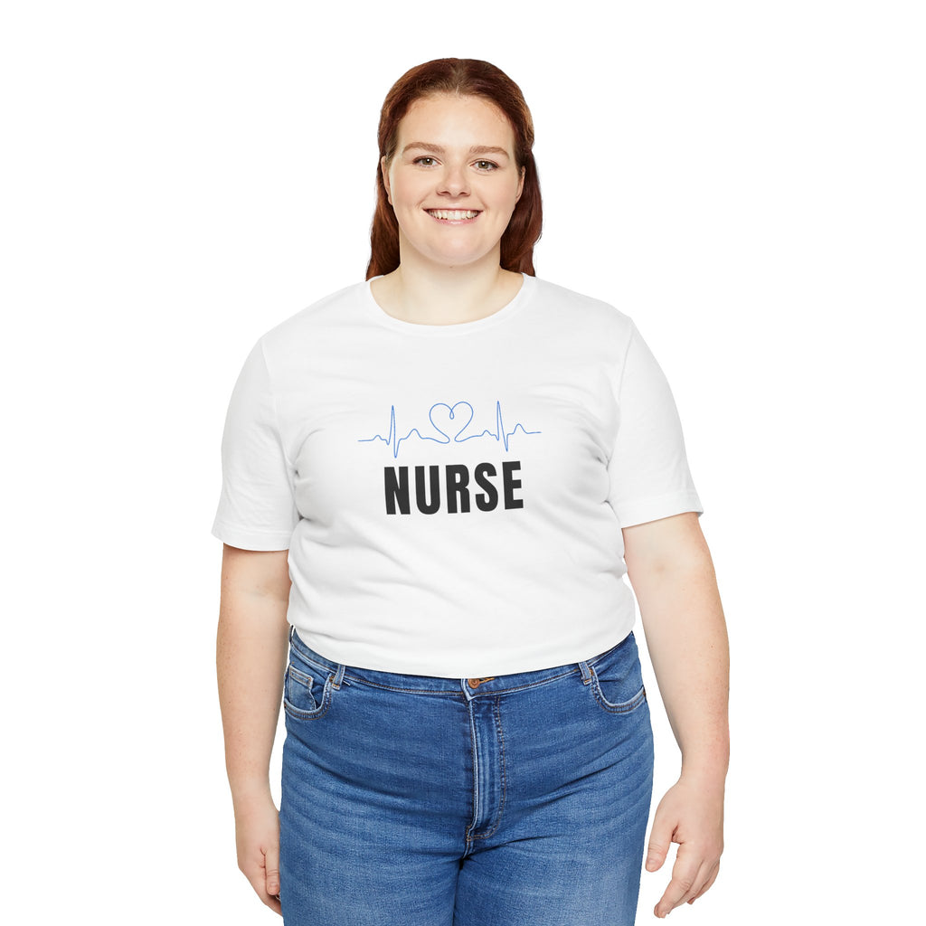 Nurse Heartbeat EKG Tee